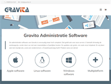 Tablet Screenshot of gravita.nl